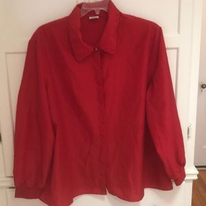 Cherry red shirt